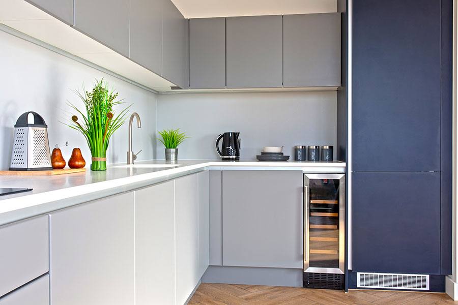 Kitchen In Salford Flat Manchester
